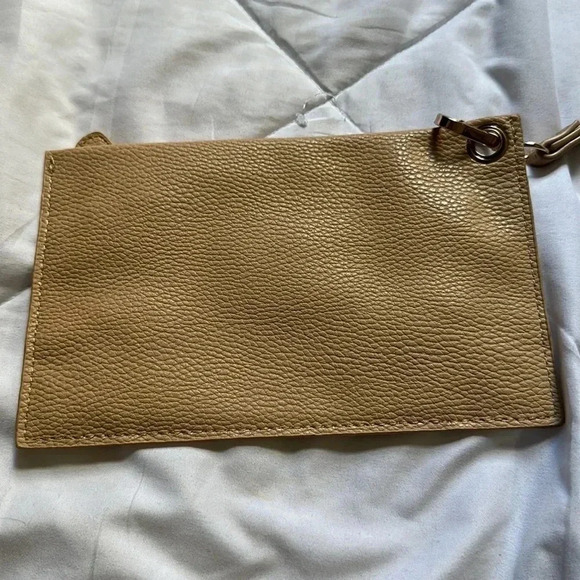 BCBG Paris small faux leather wristlet - Picture 3 of 4